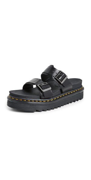 Dr. Martens Myles Slides Black 7