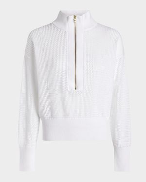 Aurora Half-Zip Knit Sweater