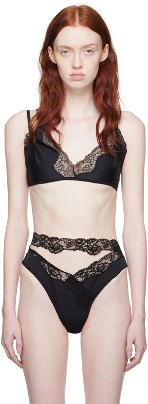 VAILLANT Soutien-gorge asymétrique noir