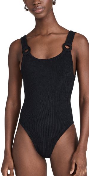 Hunza G Domino One Piece Black One Size