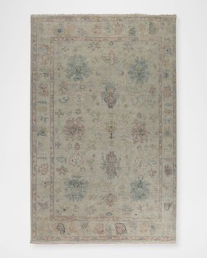 Renee Hand-Knotted Rug, 6' x 9'