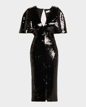Ermara Sequined Midi Dress