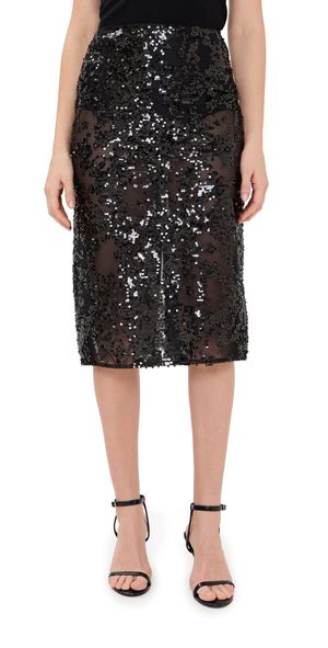 Victoria Beckham Pencil Skirt Black 4