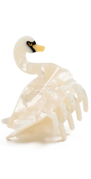 Loeffler Randall Swan Clip Pearl Resin One Size