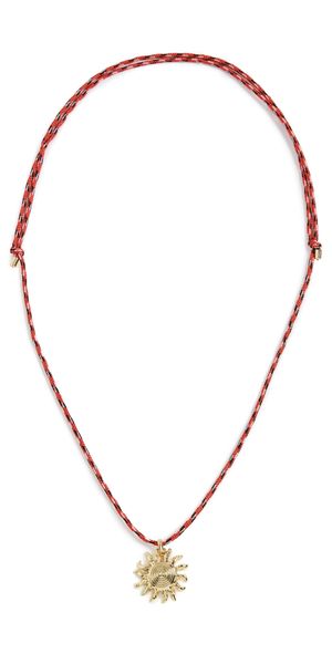Luv Aj The Ibiza Sun Necklace Gold One Size