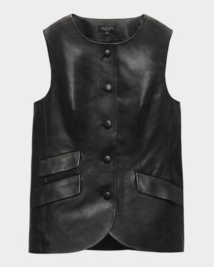 Slade Leather Vest