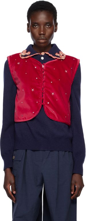Caro Editions Red Ravnbak Ballerina Vest