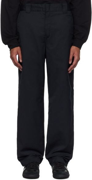 Carhartt Work In Progress Black Craft Trousers