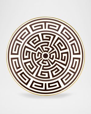 Labirinto Ebano Flat Dessert Plate