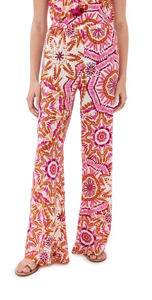 Figue Devon Pants Sunburst Medallion Azalea Pink XL