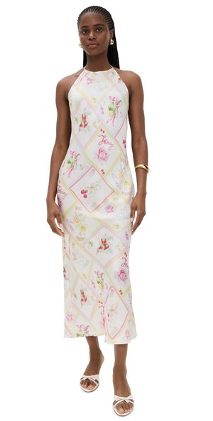 LoveShackFancy Brynthe Dress Tutti Fruitti XS