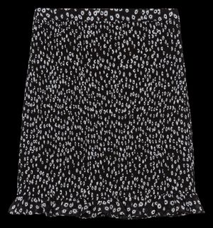 The Kooples - Jupe courte en viscose imprimée - Taille 3 - Noir