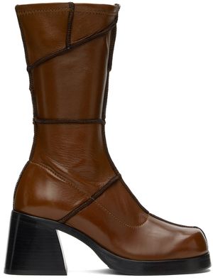 Miista Bottes Lois brunes