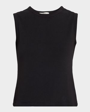 Wody Cotton Rib Tank Top