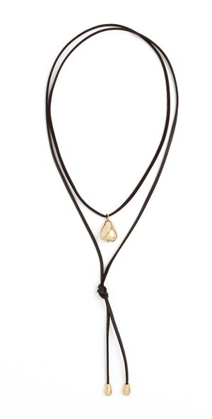 Eliou Nitta Wrap Necklace Gold Plated One Size