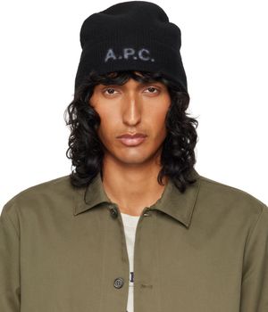 A.P.C. Black Harry Beanie