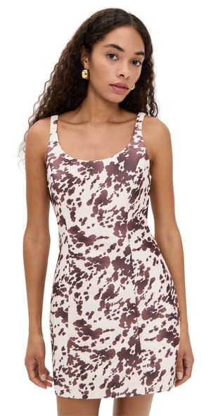 The Wolf Gang La Vaca Mini Dress Mottle L