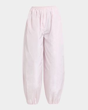 Balloon Silk Taffeta Pants