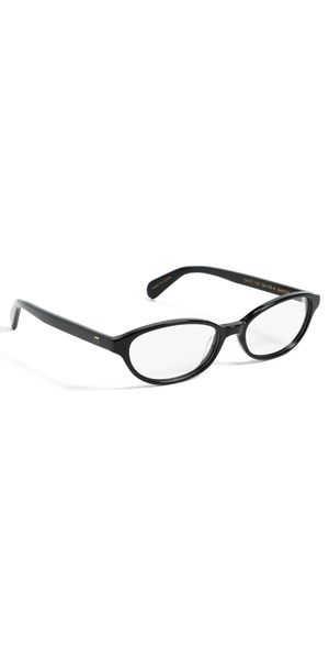 Elisa Johnson Dakota Glasses Gloss Black One Size