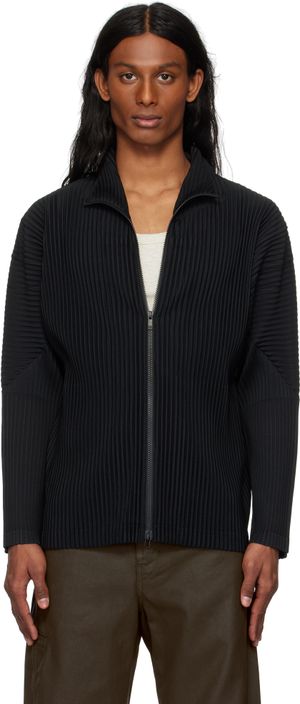 HOMME PLISSÉ ISSEY MIYAKE Black Basics Sweater