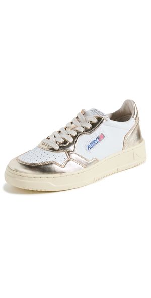 Autry Medalist Low Sneakers Leat/Leat Platinum 37