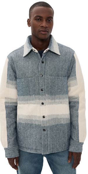 Kardo Woody Ikat Jacket Off White/Grey L