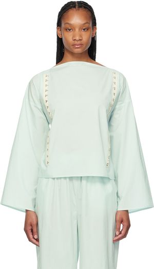 Baserange Blue Viag Blouse