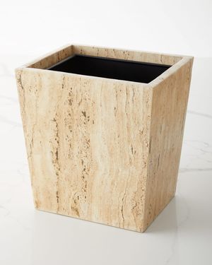 Bowen Rectangle Wastebasket, Natural