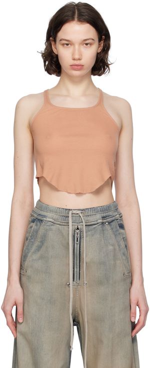Rick Owens DRKSHDW Pink Basic Tank Top