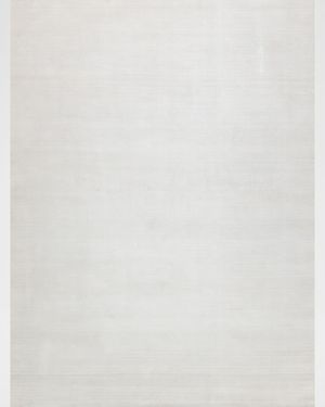 Martelli Modern Hand-Loomed White Rug, 8' x 10'