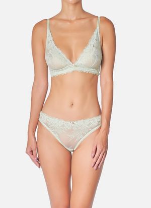 Huit - Soutien gourge triangle - Taille L - Beige