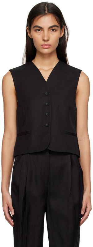 Loulou de Saison Black Arup Vest