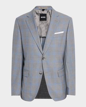Men's Hutson Wool Plaid Sport Coat