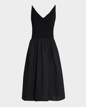 Franca Drop-Waist Midi Dress