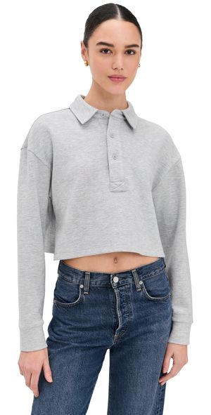 LE BOP Hayley Polo Heather Grey XL