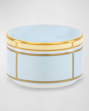 Diva Sugar Bowl with Cover, Celeste