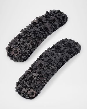 Hannah Floral Snap Barrettes, Set of 2