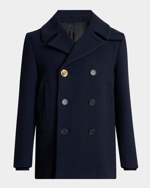 Men's Double-Face Wool Peacoat