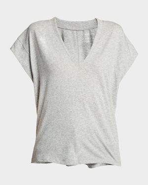 Le Mid Rise V-Neck Tee