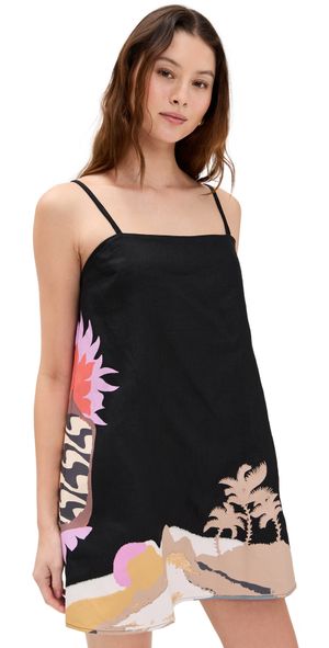 Las Sureñas Ipanema Short Dress Black L
