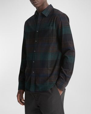 Men's Sierra Corduroy Plaid Sport Shirt