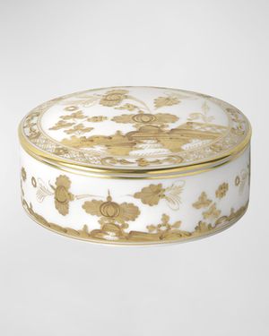 Oriente Italiano Round Trinket Box