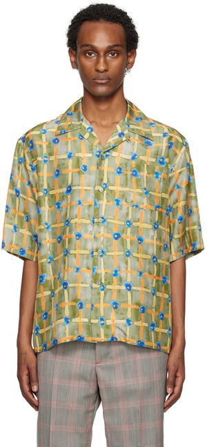 Marni Chemise Saraband verte
