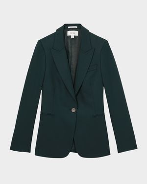 Jade Tailored Single-Button Jacket