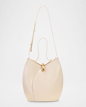 Giada Ring Leather Shoulder Bag