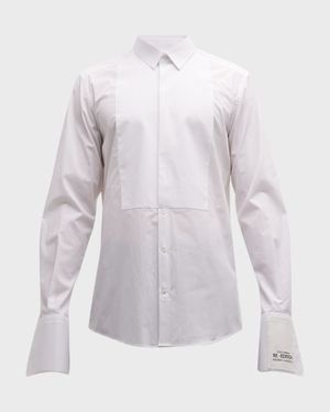 Men's Bib-Front Tuxedo Shirt