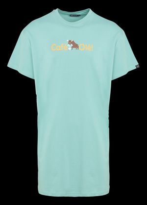Arthur - Chemisier col rond en coton - Taille Unique - Bleu
