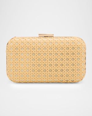 Rita Cane Webbing Clutch Bag