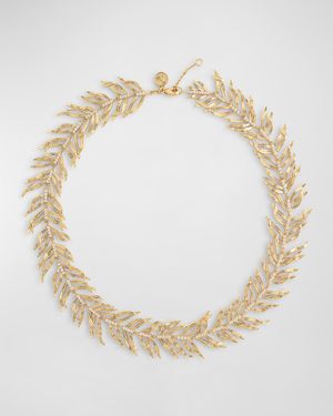 Palm Leaves Necklace