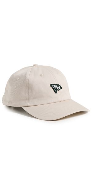 Quiet Golf QG Flag Dad Hat Bone One Size